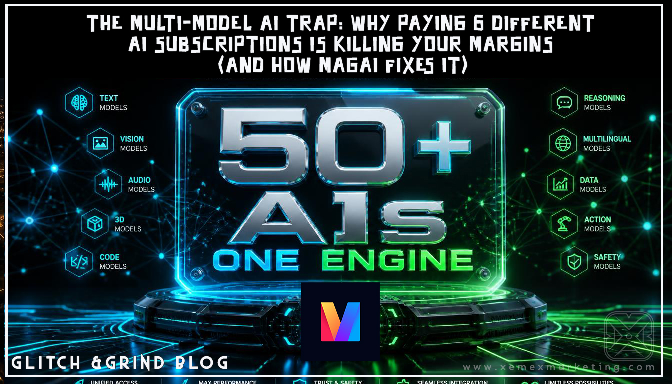 THE MULTI-MODEL AI TRAP: WHY PAYING 6 DIFFERENT AI SUBSCRIPTIONS IS KILLING YOUR MARGINS (AND HOW MAGAI FIXES IT)